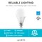 Luxrite A19 LED Light Bulbs 11W (75W Equivalent) 1100LM 3500K Natural White Dimmable E26 Base 16-Pack LR21434-16PK - alternate 8